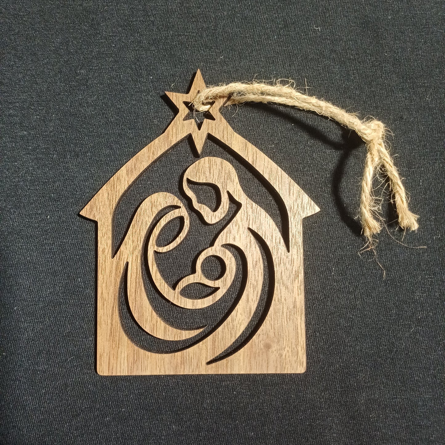 Nativity Ornament (Walnut)