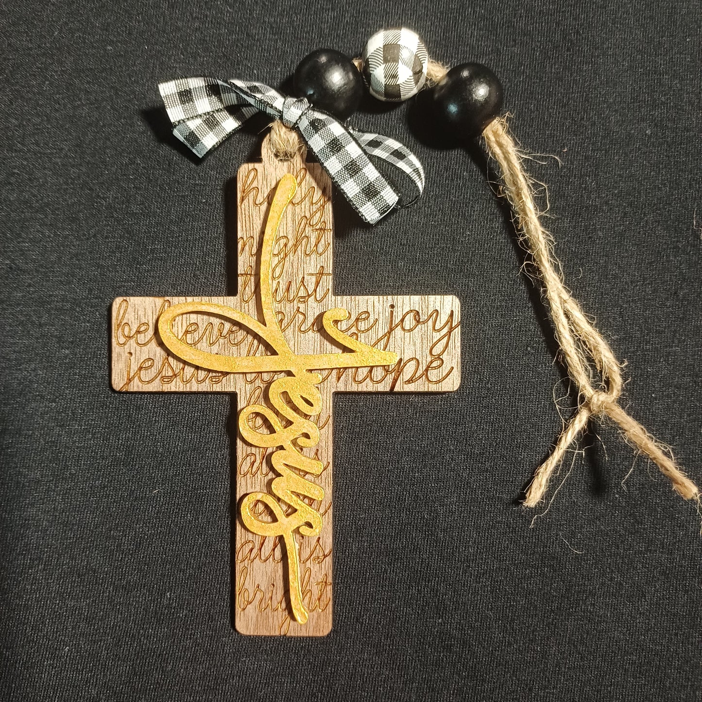 Jesus Crucifix (gold)