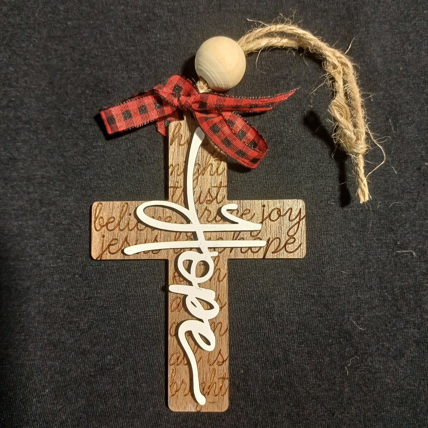 Hope Crucifix (white)