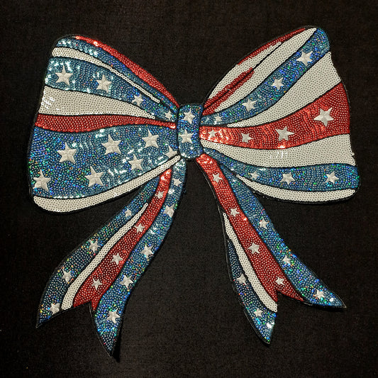 Big Bow Red White and Blue